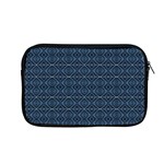 Blue Diamonds Motif Fancy Pattern Design Apple MacBook Pro 13  Zipper Case