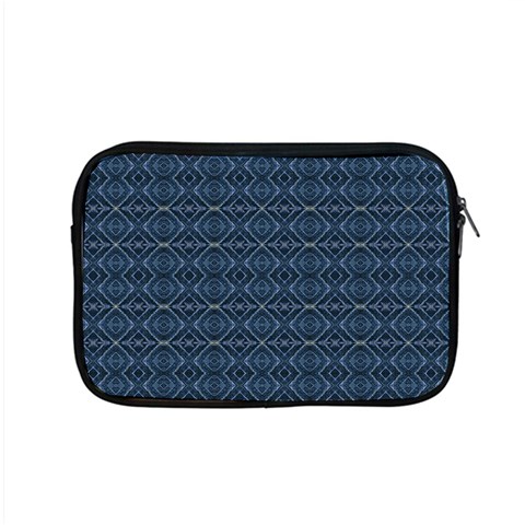 Blue Diamonds Motif Fancy Pattern Design Apple MacBook Pro 15  Zipper Case from ArtsNow.com Front