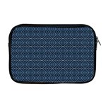 Blue Diamonds Motif Fancy Pattern Design Apple MacBook Pro 17  Zipper Case