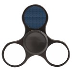 Blue Diamonds Motif Fancy Pattern Design Finger Spinner
