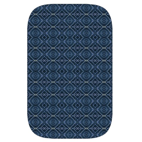 Blue Diamonds Motif Fancy Pattern Design Waist Pouch (Large) from ArtsNow.com Back