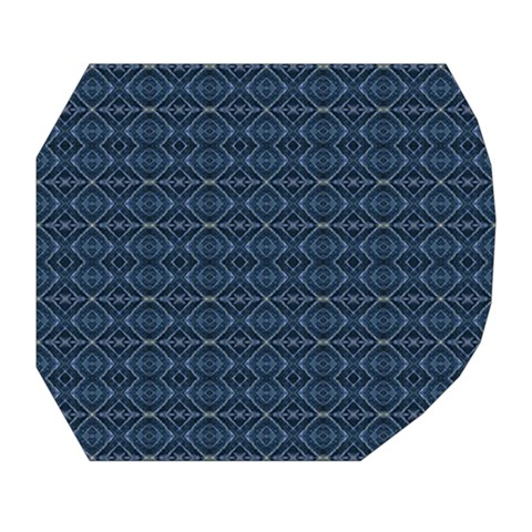 Blue Diamonds Motif Fancy Pattern Design Belt Pouch Bag (Large) from ArtsNow.com Tape
