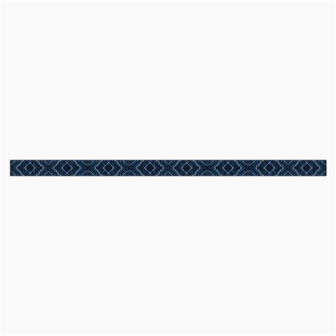 Blue Diamonds Motif Fancy Pattern Design Roll Up Canvas Pencil Holder (S) from ArtsNow.com Strap