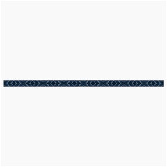 Blue Diamonds Motif Fancy Pattern Design Roll Up Canvas Pencil Holder (M) from ArtsNow.com Strap