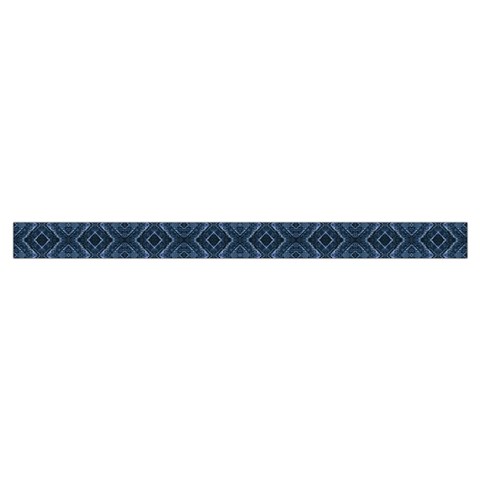 Blue Diamonds Motif Fancy Pattern Design Wristlet Pouch Bag (Small) from ArtsNow.com Strap Outside