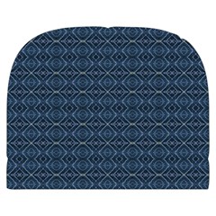 Blue Diamonds Motif Fancy Pattern Design Make Up Case (Small) from ArtsNow.com Front
