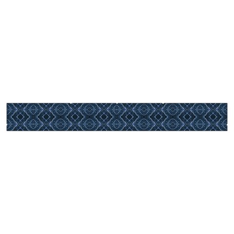 Blue Diamonds Motif Fancy Pattern Design Make Up Case (Small) from ArtsNow.com Zipper Tape Front