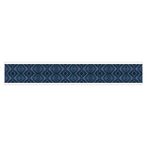 Blue Diamonds Motif Fancy Pattern Design Make Up Case (Medium) from ArtsNow.com Zipper Front
