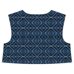 Blue Diamonds Motif Fancy Pattern Design Kids  Midi Sailor Dress from ArtsNow.com Back Top