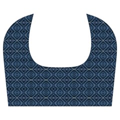 Blue Diamonds Motif Fancy Pattern Design Kids  Midi Sailor Dress from ArtsNow.com Collar