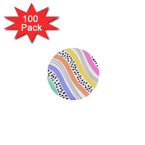 Background Abstract Wallpaper 1  Mini Buttons (100 pack)  from ArtsNow.com Front