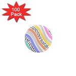 Background Abstract Wallpaper 1  Mini Magnets (100 pack) 