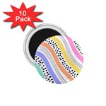 Background Abstract Wallpaper 1.75  Magnets (10 pack) 