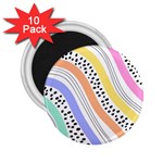 Background Abstract Wallpaper 2.25  Magnets (10 pack) 