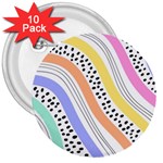 Background Abstract Wallpaper 3  Buttons (10 pack) 