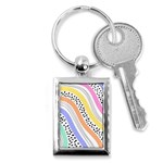 Background Abstract Wallpaper Key Chain (Rectangle)