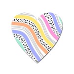 Background Abstract Wallpaper Heart Magnet