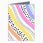 Background Abstract Wallpaper Greeting Cards (Pkg of 8)