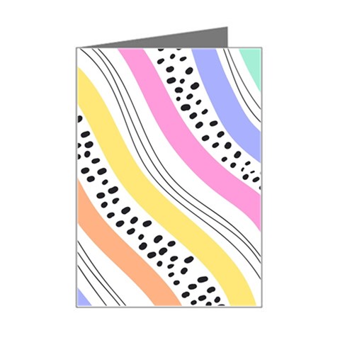 Background Abstract Wallpaper Mini Greeting Card from ArtsNow.com Left