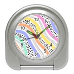 Background Abstract Wallpaper Travel Alarm Clock