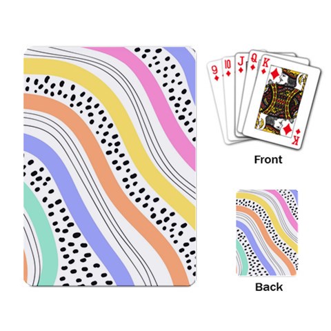 Background Abstract Wallpaper Playing Cards Single Design (Rectangle) from ArtsNow.com Back