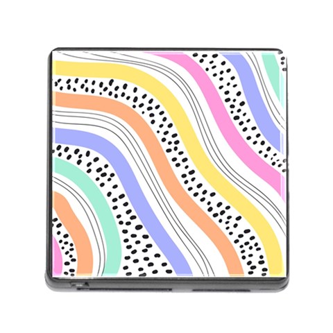 Background Abstract Wallpaper Memory Card Reader (Square 5 Slot) from ArtsNow.com Front