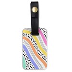 Background Abstract Wallpaper Luggage Tag (one side)