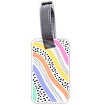 Background Abstract Wallpaper Luggage Tag (two sides)