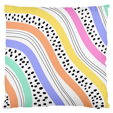 Background Abstract Wallpaper Large Cushion Case (One Side) from ArtsNow.com Front