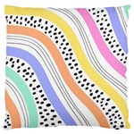 Background Abstract Wallpaper Large Cushion Case (One Side)