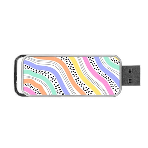 Background Abstract Wallpaper Portable USB Flash (Two Sides) from ArtsNow.com Front