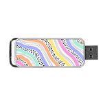 Background Abstract Wallpaper Portable USB Flash (Two Sides)