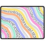 Background Abstract Wallpaper Fleece Blanket (Large)