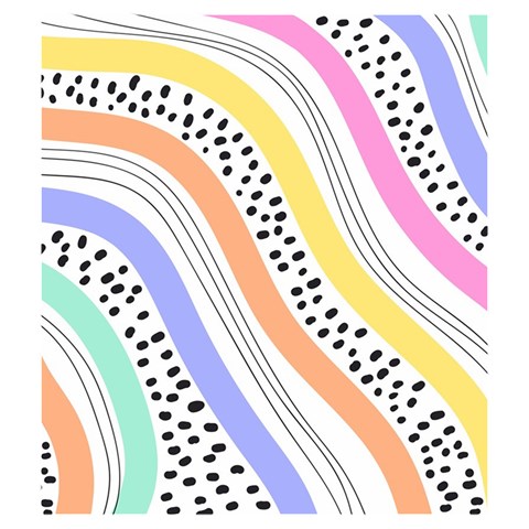 Background Abstract Wallpaper Drawstring Pouch (Medium) from ArtsNow.com Back