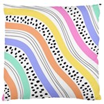 Background Abstract Wallpaper Standard Premium Plush Fleece Cushion Case (One Side)