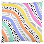 Background Abstract Wallpaper Standard Premium Plush Fleece Cushion Case (Two Sides)