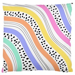 Background Abstract Wallpaper Large Premium Plush Fleece Cushion Case (Two Sides) from ArtsNow.com Back