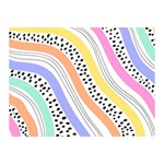 Background Abstract Wallpaper Premium Plush Fleece Blanket (Mini)