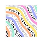 Background Abstract Wallpaper Square Satin Scarf (30  x 30 )