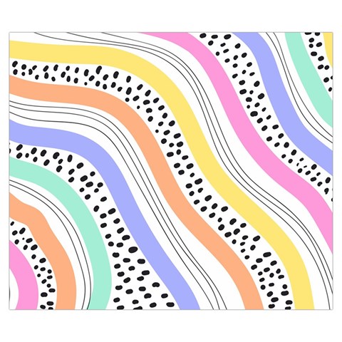 Background Abstract Wallpaper Zipper Large Tote Bag from ArtsNow.com Front