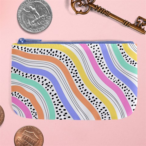 Background Abstract Wallpaper Large Coin Purse from ArtsNow.com Front