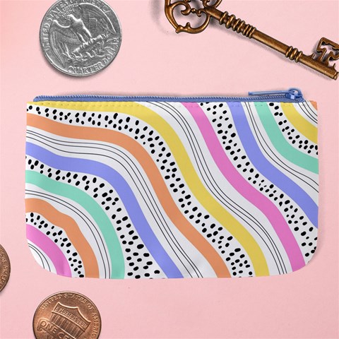 Background Abstract Wallpaper Large Coin Purse from ArtsNow.com Back