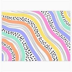 Background Abstract Wallpaper Roll Up Canvas Pencil Holder (L) from ArtsNow.com Front