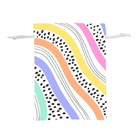 Background Abstract Wallpaper Lightweight Drawstring Pouch (L) from ArtsNow.com Front