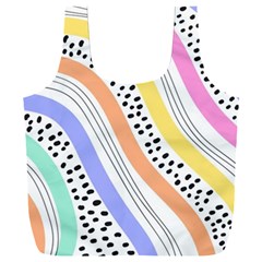 Background Abstract Wallpaper Full Print Recycle Bag (XXL) from ArtsNow.com Front
