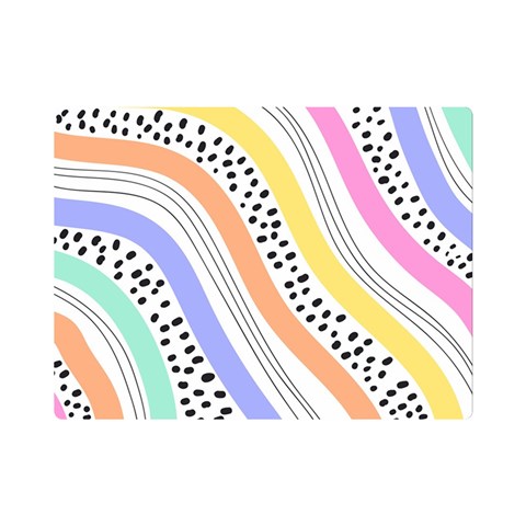 Background Abstract Wallpaper One Side Premium Plush Fleece Blanket (Mini) from ArtsNow.com 35 x27  Blanket Front