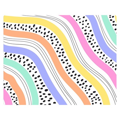 Background Abstract Wallpaper One Side Premium Plush Fleece Blanket (Medium) from ArtsNow.com 60 x50  Blanket Front