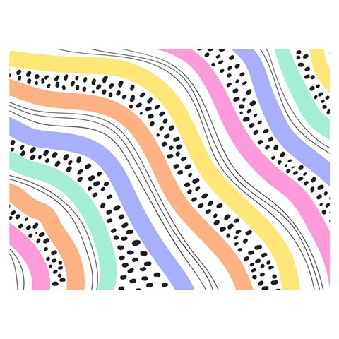 Background Abstract Wallpaper One Side Premium Plush Fleece Blanket (Extra Small) from ArtsNow.com 40 x30  Blanket Front