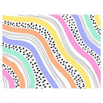 Background Abstract Wallpaper One Side Premium Plush Fleece Blanket (Extra Small)