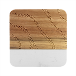 Background Abstract Wallpaper Marble Wood Coaster (Square)